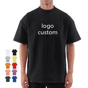 T-shirt en coton doux 100 % personnalisé avec logo imprimé en <span class=keywords><strong>mousse</strong></span> 3D, design numérique, t-shirt uni surdimensionné à motif graphique pour hommes – Vente en gros - Product Image 6
