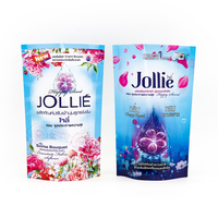 Sachets personnalisés pour lessive en dosettes et adoucissant textile – Sachet refermable à fermeture éclair, haute barrière, pour détergent