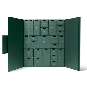 ชุดของขวัญสไลม์ อาบน้ำและเครื่องสำอาง ปฏิทินนับถอยหลังแบบสี่เหลี่ยม พร้อมสติกเกอร์ชา ของเล่นฟิดเจ็ต และลิปสติก - Product Image 1