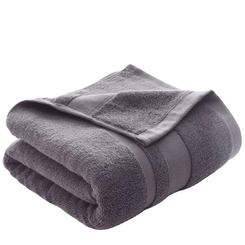 100% Cotton Shower Bath Towel for Adults High Absorbent Home Hotel Pure Thick Towels Bathroom 70*140cm Bath Towel 100% C