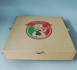 Scatola per Pizza di Alta Qualità <span class=keywords><strong>con</strong></span> Logo Personalizzato, Confezione Alimentare in Carta per Asporto, Scatola per Pizza e Crostate all'Uovo Fustellata - Product Image 4