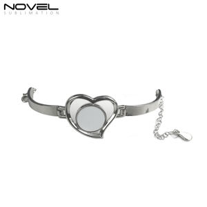 Diy tasarımcı özel bilezikler boşlukları kadınlar süblimasyon bilezik moda takı çinko alaşım severlerin hediyeler - Product Image 1