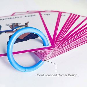 Jeu de cartes de lecture pour tout-petits, préscolaire, maternelle, éducation à domicile, vie quotidienne, phonétique, cartes flash - Product Image 4