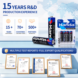 ถ่านฮันด้า 1.5V R03 ขนาด AA คาร์บอนซิงค์ ถ่านแห้งชนิดใช้ครั้งเดียว เหมาะสำหรับรีโมทคอนโทรล - Product Image 2