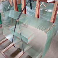 Verre ultra-clair à faible teneur en fer, taille personnalisée pour la décoration de bâtiments