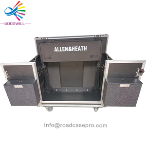 กล่องใส่เครื่องผสมเสียงแบบพับได้สำหรับ Allen&Heath <span class=keywords><strong>QU24</strong></span> รุ่นปรับแต่งพิเศษ ทนทาน รองรับ OEM - Product Image 3