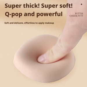 Esponja de Maquillaje XL Súper Suave y Gruesa en <span class=keywords><strong>Forma</strong></span> de Gota, de Doble Uso (Seco y Húmedo), No Absorbente, para Polvo Suelto y Base de Maquillaje - Product Image 2