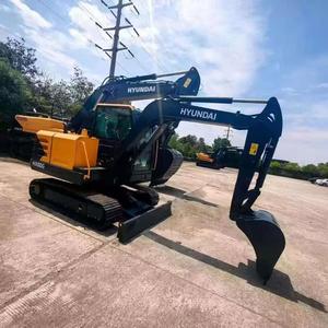 Excavatrice compacte sur chenilles hydraulique de 6 tonnes de classe HX60G, équipement de terrassement - Product Image 3