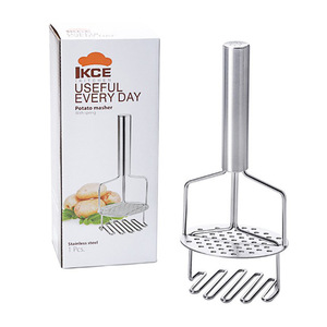 Écrase-pommes manuel en acier inoxydable double couche avec ressort pour écraser les <span class=keywords><strong>fruits</strong></span> <span class=keywords><strong>et</strong></span> <span class=keywords><strong>légumes</strong></span> - Product Image 1
