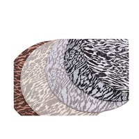 Assiettes de présentation jetables en plastique de 380 mm de diamètre, style américain, pour fêtes, hôtels, Thanksgiving - Prix usine
