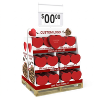 1/4 Table Carton Palette Présentoir Unité Mur Carton Idée pour Produit Publicité pour Vitrine Affichage