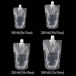 Bolsa de Plástico para Bebidas con Boquilla de Succión al por Mayor, Bolsa de Plástico Gruesa para Bebidas de Supermercado, Bolsa de Plástico para Empacar Bebidas - Product Image 6