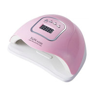 Lampe à ongles UV LED professionnelle 150W SUN X5 MAX - Séchoir à ongles haute puissance pour vernis gel - Capteur intelligent, affichage numérique, salon