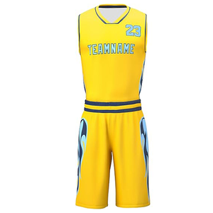 Wholesale Custom Printed <b>Basketball</b> Uniform 100% Polyester Eco-friendly Moisture-Wicking Quick Dry Sleeveless Breathable - Product Image 5