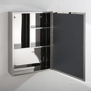 Moderne En Acier Inoxydable Salle De Bain Miroir <span class=keywords><strong>Armoire</strong></span> <span class=keywords><strong>Armoire</strong></span> à <span class=keywords><strong>Pharmacie</strong></span> - Product Image 3
