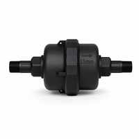 Water Meter Volumetric Rotary Piston DN15 R100 IP68 Plastic Nylon Body High Precision Residential Liquid Flow Measuring Tool