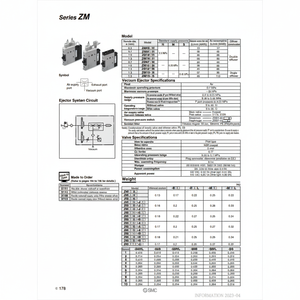 รุ่นสุญญากาศระบบนิวเมติกส์ SMC ZM131SAH-K5LZ ชิ้นส่วนนิวเมติกส์ - Product Image 1