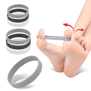 Tali regang silikon untuk jari kaki, Valgus dan kaki besar ortopedi latihan warna polos perangkat peregangan halus untuk jari kaki - Product Image 2