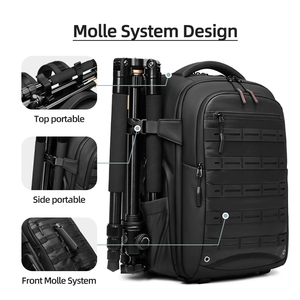 Sac à dos <span class=keywords><strong>pour</strong></span> appareil <span class=keywords><strong>photo</strong></span> au design attrayant, best-seller, <span class=keywords><strong>pour</strong></span> les voyages, sac à dos <span class=keywords><strong>pour</strong></span> <span class=keywords><strong>la</strong></span> photographie en plein air avec système MOLLE - Product Image 6