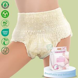 Pantalons de maternité jetables imprimés extra-larges ultimes avec <span class=keywords><strong>protection</strong></span> anti-fuite 3D pour une utilisation nocturne pour femmes - Product Image 1