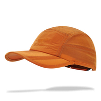 Casquette Snapback à visière incurvée sportive et tendance à 7 panneaux, logo brodé personnalisé, unisexe, respirante, imperméable