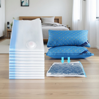 Sacs de compression sous vide légers, sacs de rangement en nylon PA pour couettes et vêtements avec pompe