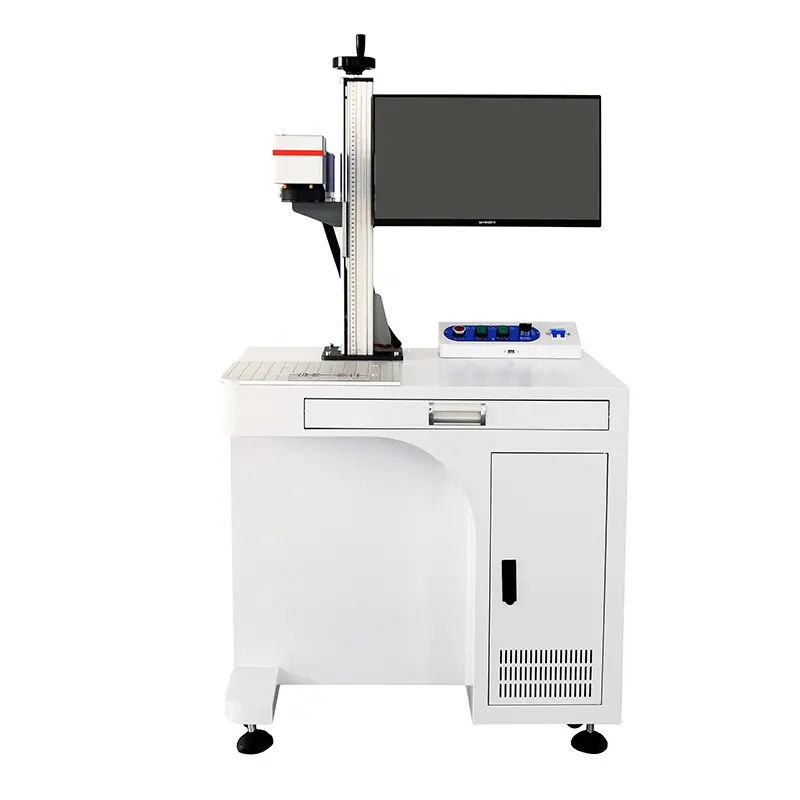2024 Split Type Mini Portable Laser Engraving Machine Raycus 20w 30w 50w Fiber Laser Marking Machine