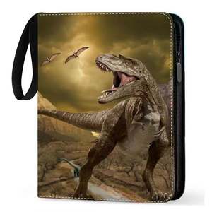 Clip de livre personnalisé Mazon, best-seller, collection UNESCO Monde Animal, motif <span class=keywords><strong>dinosaure</strong></span> jurassique non infringé, pour rangement de cartes Pokémon - Product Image 4