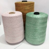 Fil de coton pour sachet de thé 2025 / Fil de polyester 100% pour fermeture de sachet de thé