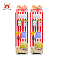 Machine distributrice automatique de pop-corn en libre-service, prix d'usine, bonne qualité, capacité de 60 tasses, écran tactile de 10 pouces, paiement multi-mode