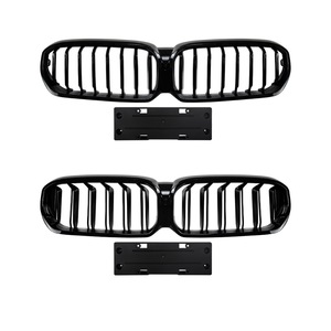 Parrillas Delanteras para BMW Serie 5 G30 G31 2021 2023, Parrilla Simple o Doble, Mejora de Parachoques, Material ABS - Product Image 2