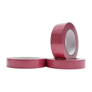 粘性高品质日本Washi粉色粘合剂普通自粘纸纯色washi胶带