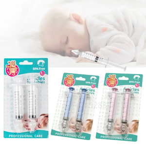 Aspirateur nasal pour bébé Seringue métallique en plastique de silicone PP Nettoyant pour le nez des enfants avec fonction de réglage Protection de qualité alimentaire Logo OEM/ODM - Product Image 2