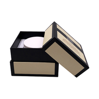 Conception de luxe personnalisée Emballage de produit cosmétique Boîtes en papier d'emballage de pot de bougie en beurre corporel Boîte cadeau en papier feuille d'or rose