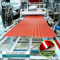Tuiles de toiture en plastique ASA, ondulées, colorées, insonorisées, résistantes à la chaleur, durables, certifiées CE, pour entrepôts et ateliers