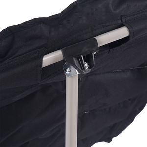 Atacado Luxo Heavy Duty <span class=keywords><strong>Camping</strong></span> Cadeira Redonda Almofada Engrossada Metal Frame <span class=keywords><strong>Camping</strong></span> Lua Cadeira - Product Image 4