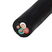 Câble Flexible 600V, caoutchouc Soow 3x12 3x10 4x10 4x8 Awg, cuivre nu, câble étamé ou aluminium basse tension, câbles bei Huatong CPE