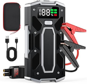 Nuovo rilascio 4000A <span class=keywords><strong>batteria</strong></span> ad alta potenza <span class=keywords><strong>per</strong></span> auto Jump Starter Pack <span class=keywords><strong>batteria</strong></span> al litio 12V <span class=keywords><strong>Booster</strong></span> con ricarica rapida USB - Product Image 1
