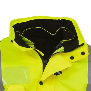 เสื้อแจ็คเก็ตนิรภัยแบบมองเห็นได้ชัดเจน HVP711 สะท้อนแสง กันน้ำ อุ่นสบาย เหมาะสำหรับใช้งานกลางแจ้งในเวลากลางคืน - Product Image 1