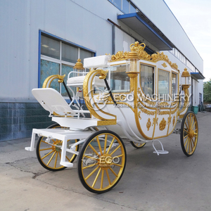 Carruaje Real Eléctrico de Lujo al Mejor Precio, Transporte Especial, Carruaje Moderno para Caballos, Carroza para Navidad - Product Image 5