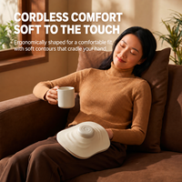 Masseur chauffant rechargeable pour les mains, 3 modes, 3 niveaux de pression d'air, masseur de points pour les doigts, appareil de massage pour soulager la douleur de l'arthrite