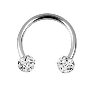 Gioielli per il Corpo, Piercing al Naso a Forma di C con Sfera, Ago <span class=keywords><strong>Fine</strong></span> per Matrimoni e Fidanzamenti - Product Image 1