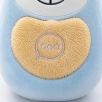 Ours en peluche intelligent interactif bleu AI Chat, animal en peluche connecté Wi-Fi rechargeable, compagnon éducatif, cadeau pour les 5-7 ans