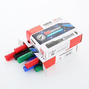 Marqueur permanent imperméable à base d'huile imprimé sur mesure, encre indélébile plastique, largeur d'écriture 6 mm - Product Image 2