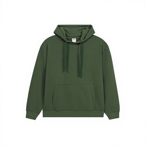 Sudadera con Capucha para Hombre, Color Sólido, Corte Regular, 100% Algodón, Felpa Francesa, Estilo Casual de Otoño - Product Image 1