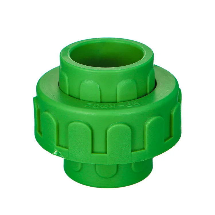 IFAN PPR Material Hot Sale Pure Plastic PPR Pipe Fittings Green Color PPR Fitting PN25 Union
