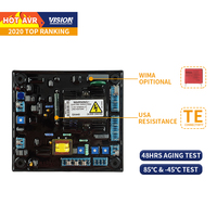 AVR SX440 Suku Cadang Generator Pengatur Tegangan Otomatis Modul Kontrol Tegangan Presisi Tinggi