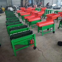 Machine à décortiquer le maïs domestique 220 V - Batteuse agricole à moteur, capacité 1000 kg/h, haute efficacité, facile à utiliser