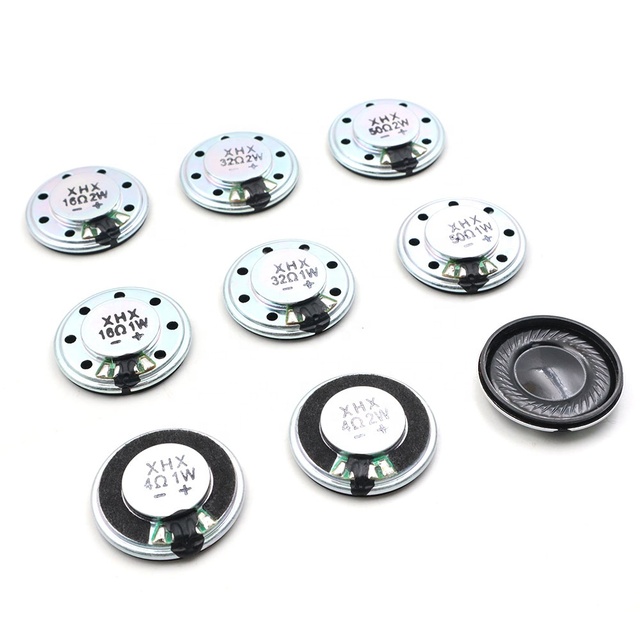 28MM Round High SPL 4 16 32 50 Ohm 1W Full Range Loud Ultra-thin 28*5.5MM 4/16/32Ohm 1 Watt Mylar Speaker for Audio Player