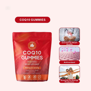 Produttore OEM di Vitamine, Vendita Diretta di Gommose COQ10, Integratori Antiossidanti, Caramelle Gommose per la Salute degli Adulti, Gommose Vegane di CoQ10 - Product Image 1
